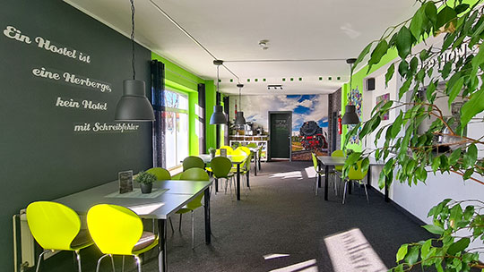 4 Klassenfahrt Wernigerode HarzHostel Speisesaal
