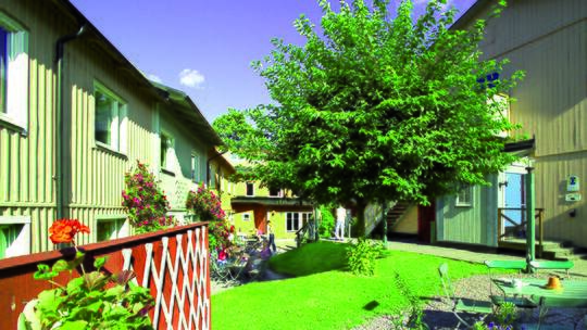 5 Klassenfahrt Stockholm JugendherbergeZinkensdamm Garten