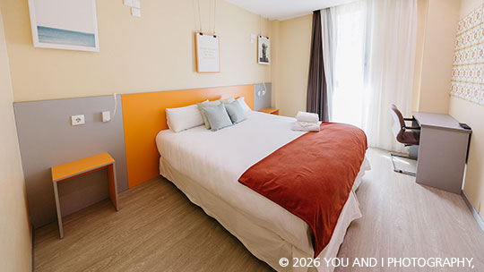 5 Klassenfahrt Barcelona HostelTwentytu Doppelzimmer