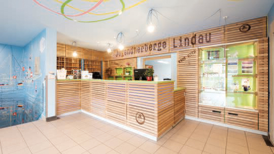 2 Klassenfahrt Bodensee JugendherbergeLindau Rezeption 2 Klassenfahrt Bodensee JugendherbergeLindau Rezeption