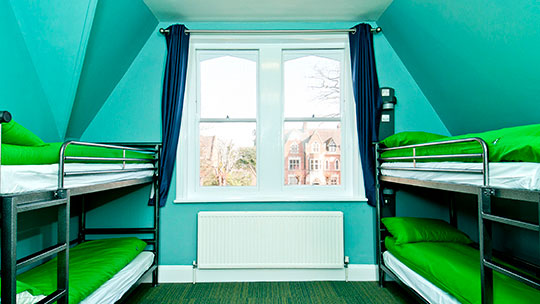 3 Klassenfahrt Canterbury YHA Canterbury Canterbury Mehrbettzimmer