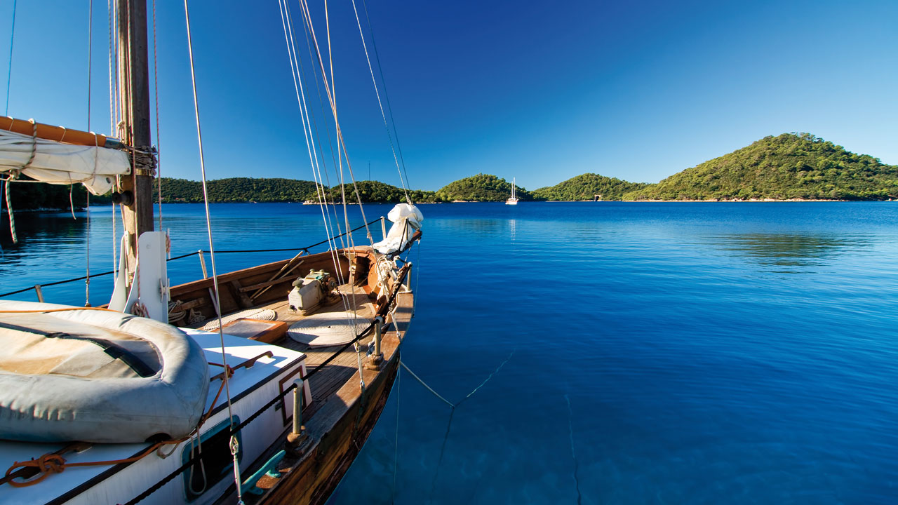 Klassenfahrt Kvarner Bucht Makarska Steinküste blaues Wasser