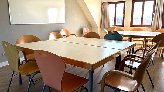 4 Klassenfahrt Sylt Klaarstrand Klaarcamp Aufenthaltsraum