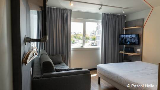 2 Klassenfahrt Strasbourg IbisBudgetHotelStrasbourgCentreRepublique Mehrbettzimmer