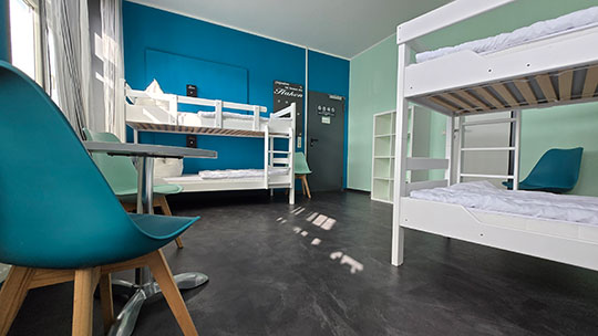3 Klassenfahrt Wernigerode HarzHostel Mehrbettzimmer