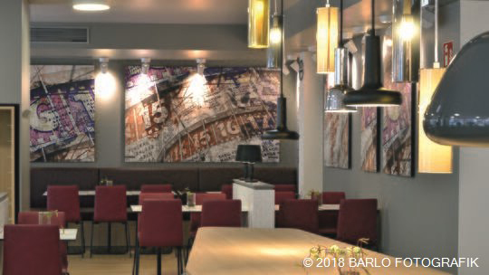 4 Klassenfahrt Berlin B&BHotelBerlin Alexanderplatz Frühstücksraum