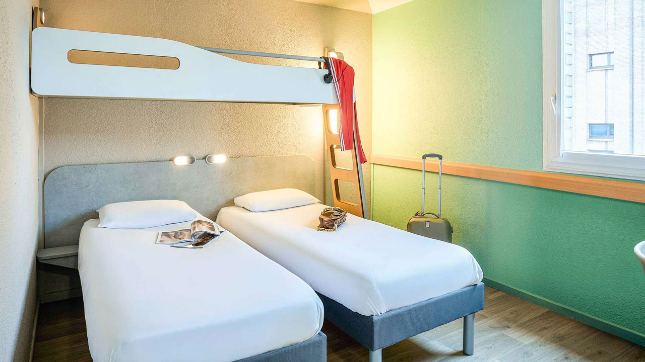 Klassenfahrt Lille ibis Zimmer