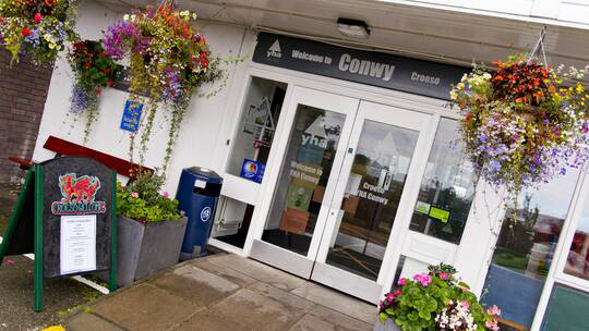 1 Klassenfahrt Chester YHAConwy Eingang