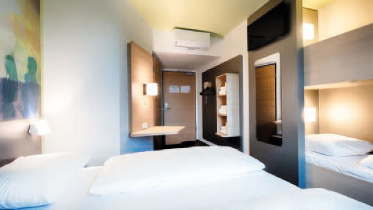 1 Klassenfahrt Strasbourg B&BHotelKehl Mehrbettzimmer