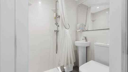 3 Klassenfahrt London SmartCamdenInnHostel Badezimmer