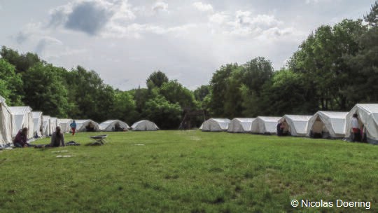 2 Klassenfahrt Walsrode CampAdventureWalsrode Zeltdorf Zeltplatz