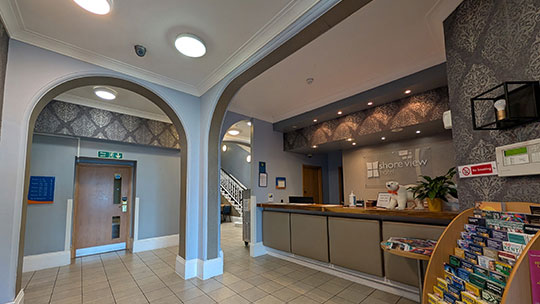 2 Klassenfahrt Eastbourne Shore View Hotel Eastbourne Lobby