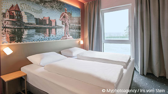 1 Klassenfahrt Stralsund B&BHotelStralsund Doppelzimmer
