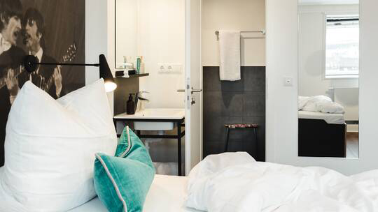 3 Klassenfahrt Hamburg PyjamaParkHotelundHostelReeperbahn Doppelzimmer