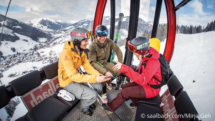 Klassenfahrt Skigebiet Schmitten / Saalbach