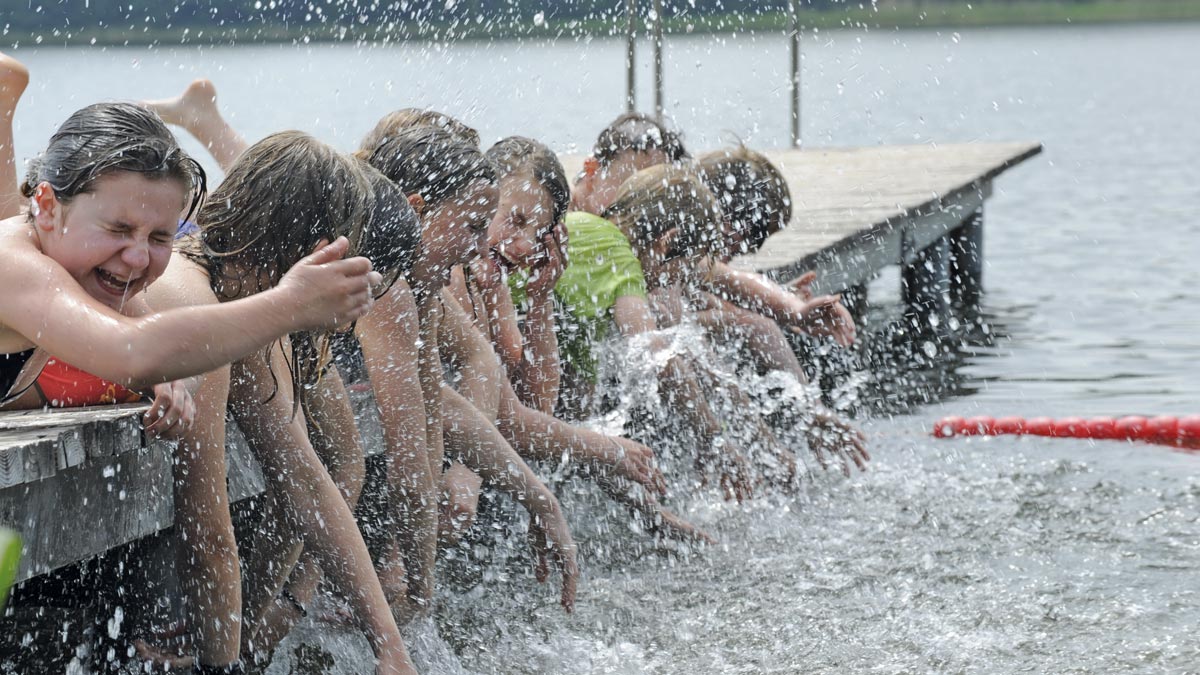 Einweisung zum Drachenboot fahren am Ruppiner See