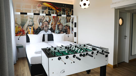 2 Klassenfahrt Wangerland Fußballzimmer