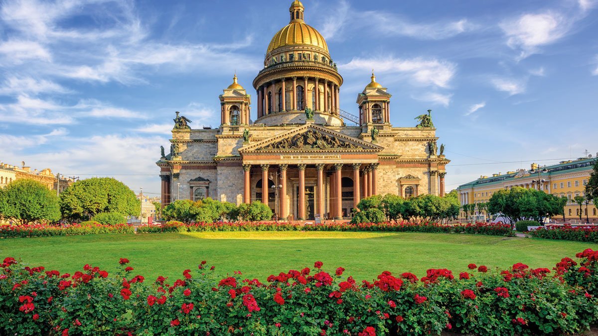 St Petersburg Peterhof - Isaak-Kathedrale