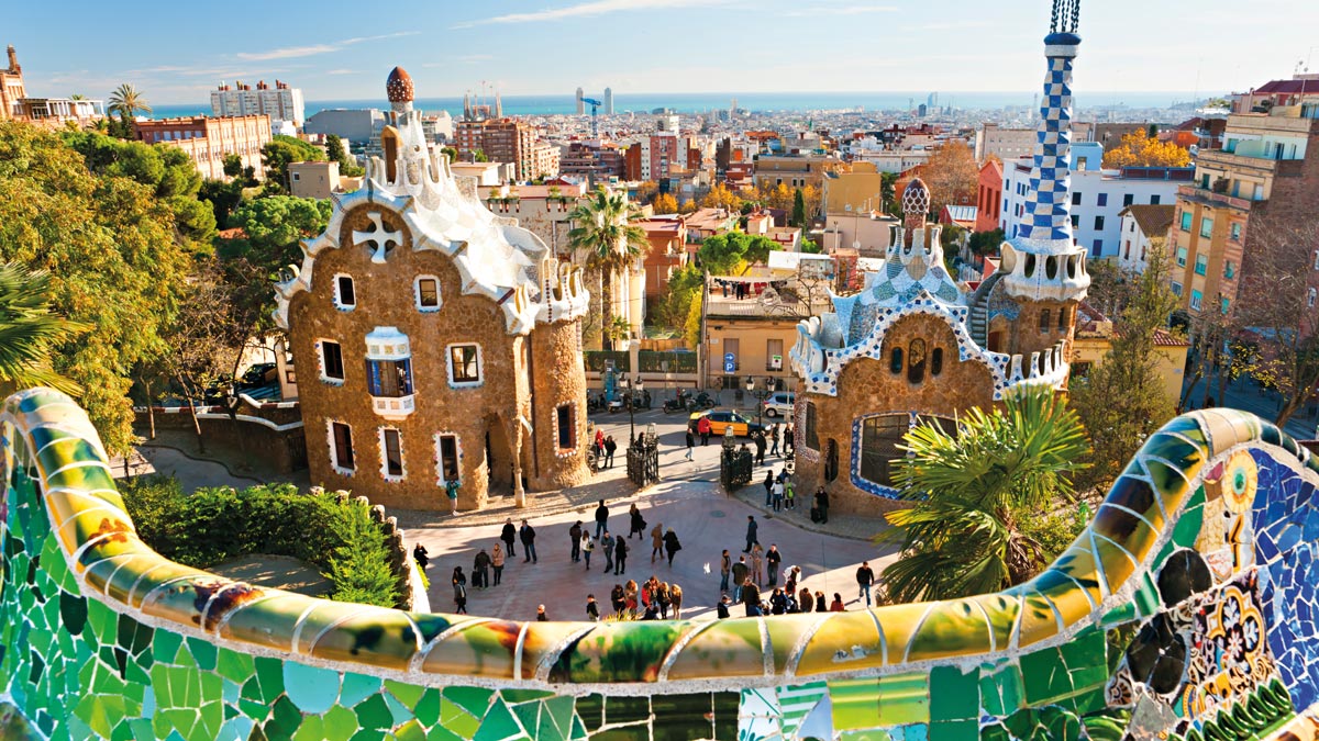 Parc Guell in Barcelona