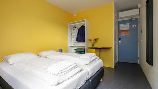 4 Klassenfahrt Amsterdam HansBrinkerHostel Doppelzimmer