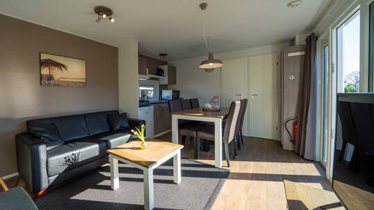 4 Klassenfahrt Zeeland EuroParcsPoortvanZeeland Wohnzimmer