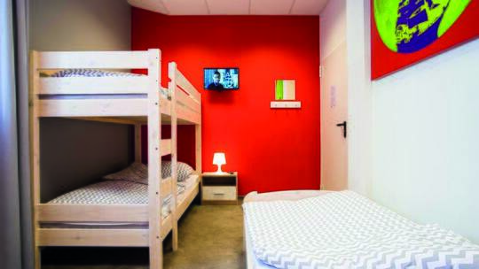 2 Klassenfahrt Danzig MoonHostelDanzig Dreibettzimmer