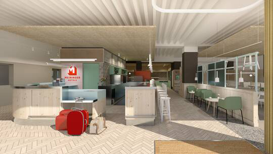 1 Klassenfahrt München MEININGERHotelMünchenZentrum Rezeption