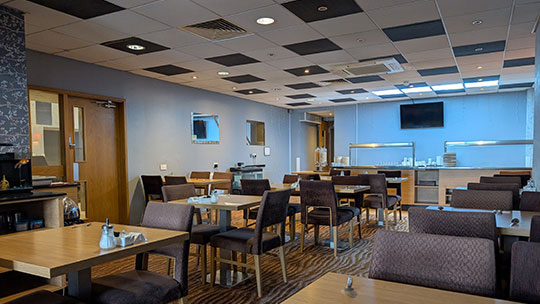 5 Klassenfahrt Eastbourne Shore View Hotel Eastbourne Esszimmer