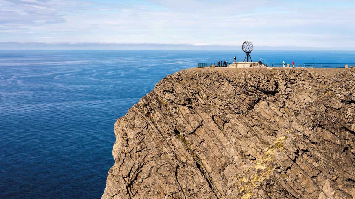 Aussicht Nordkap