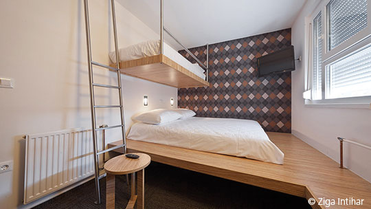 1 Klassenfahrt Ljubljana BITCenterHotel 3 Bettzimmer