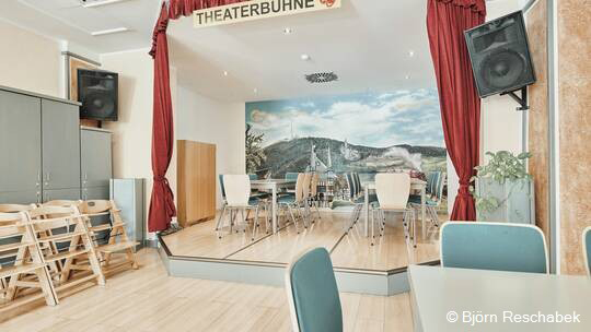 4 Klassenfahrt Wernigerode JHWernigerode Theaterbühne