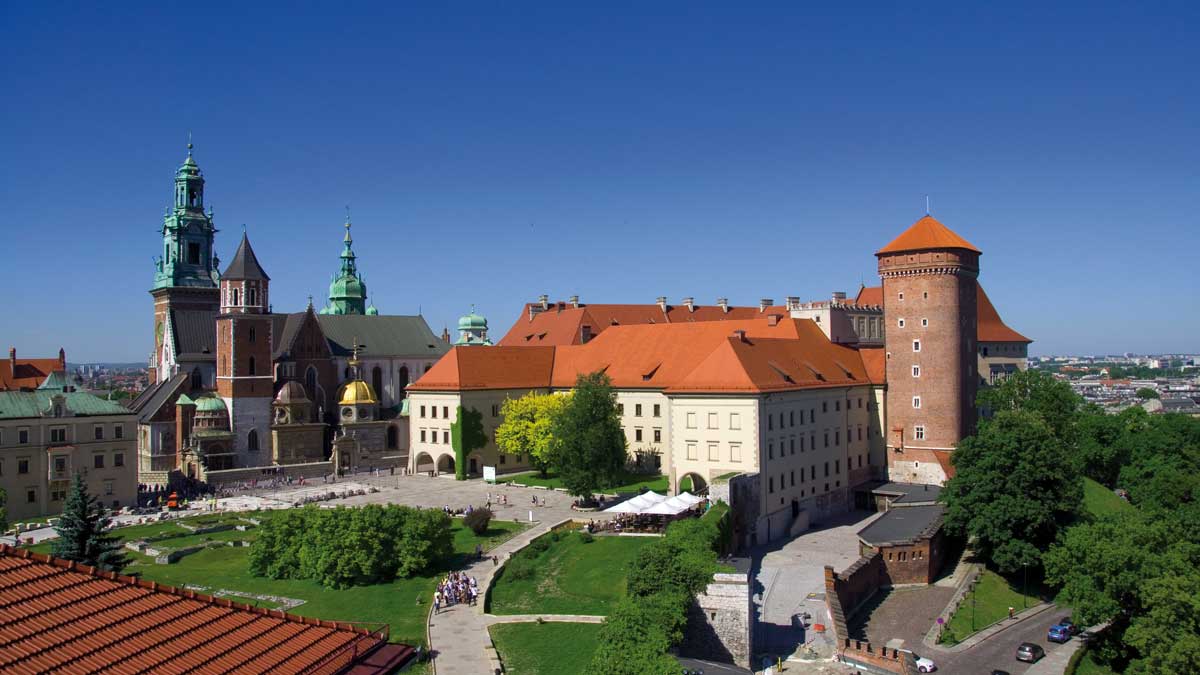 Burg Wawel in Krakau