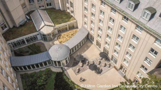 1 Gruppenreise  Bruessel HiltonGardenInnBrusselCityCenter Außenansicht
