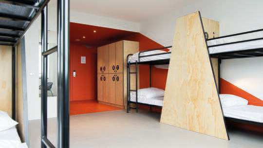 2 Klassenfahrt Amsterdam ViaHostel Mehrbettzimmer