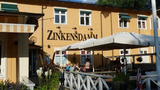 1 Klassenfahrt Stockholm JugendherbergeZinkensdamm Außenansicht