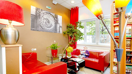 2 Klassenfahrt Prag Hotel Charles Central Lobby