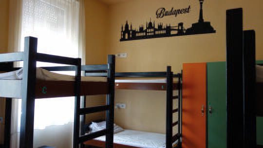3 Klassenfahrt Budapest FullMoonHostel Mehrbettzimmer