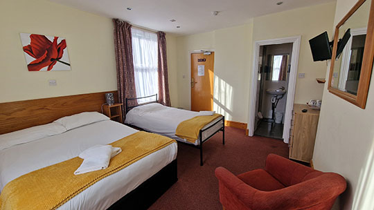 2 Klassenfahrt London Hotel65 Mehrbettzimmer