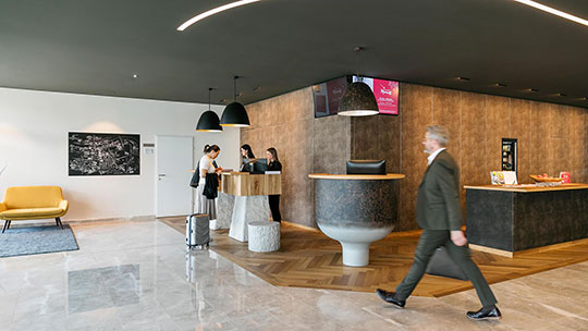 3 Gruppenreise Linz ARCOTELNike Lobby 3 Gruppenreise Linz ARCOTELNike Lobby