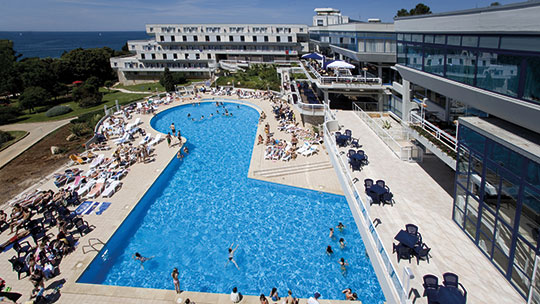1 Klassenfahrt Istrien HotelDelfin Pool 1 Klassenfahrt Istrien HotelDelfin Pool