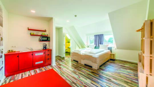 4 Klassenfahrt Bodenseeregion Art&StyleHostelSingen Appartement