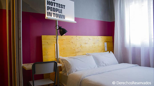 1 Klassenfahrt Valencia HostelRoom00Valencia DZ