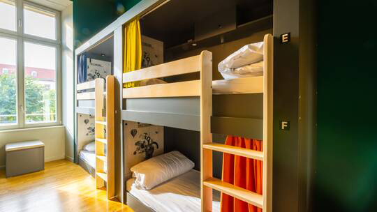 1 Klassenfahrt Strasbourg ThePeopleHostelStrasbourg Mehrbettzimmer