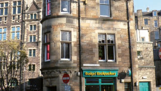 1 Klassenfahrt Edinburgh KickAssHostelGreyfriars Außenansicht