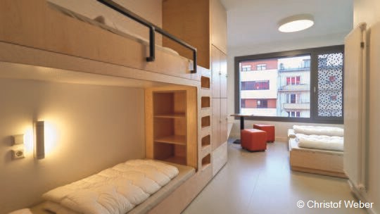 2 Klassenfahrt Luxemburg JugenherbergeEsch Mehrbettzimmer