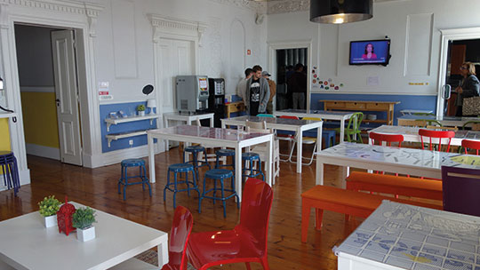 3 Klassenfahrt Lissabon Lisbon Speiseraum