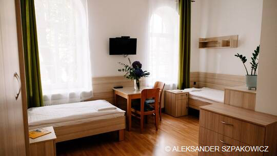 1 Klassenfahrt Danzig PensionDomSonata Zweibettzimmer