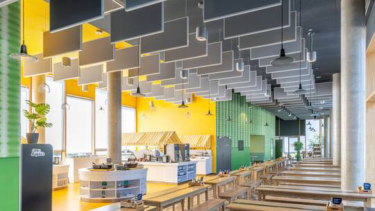 4 Klassenfahrt Paris MEININGERHotelParisPortedeVincennes Frühstücksbereich