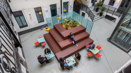 5 Klassenfahrt Budapest aoBudapestCity Innenhof