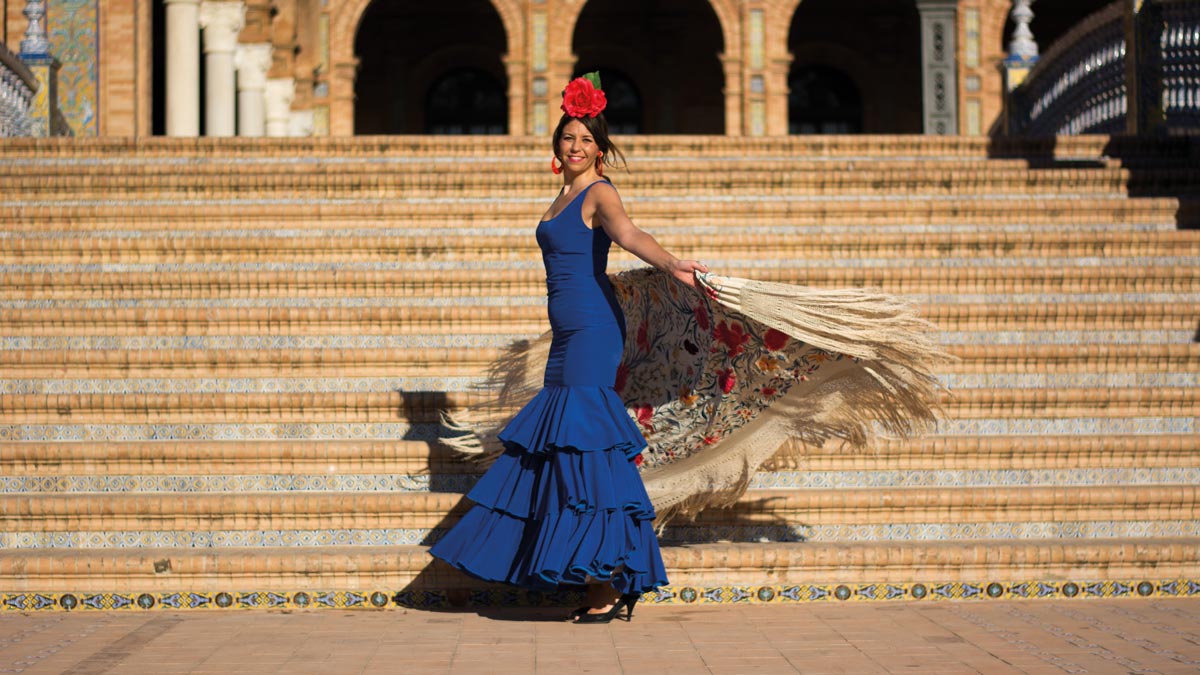Malerin in Granada